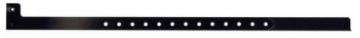 Black 1/2" Plastic Wristband